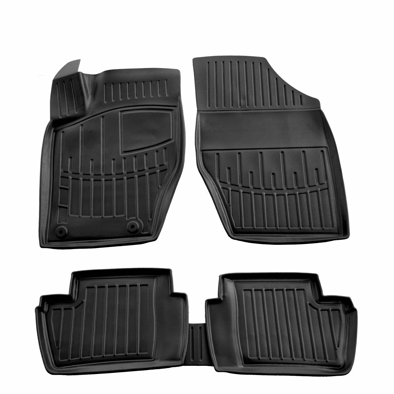  Kilimėliai 3D CITROEN C4 L 2004-2010, 5 pc. black /5016155 Automobiliniai kilimėliai