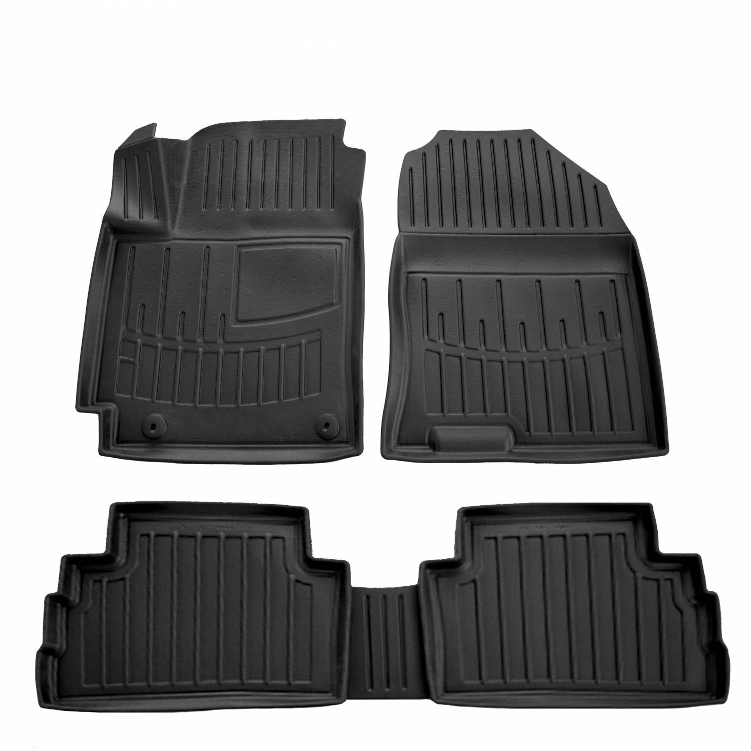  Kilimėliai 3D HYUNDAI Kona 2017-, 5 pc. (benzinu varomas) black /5009225 Automobiliniai kilimėliai