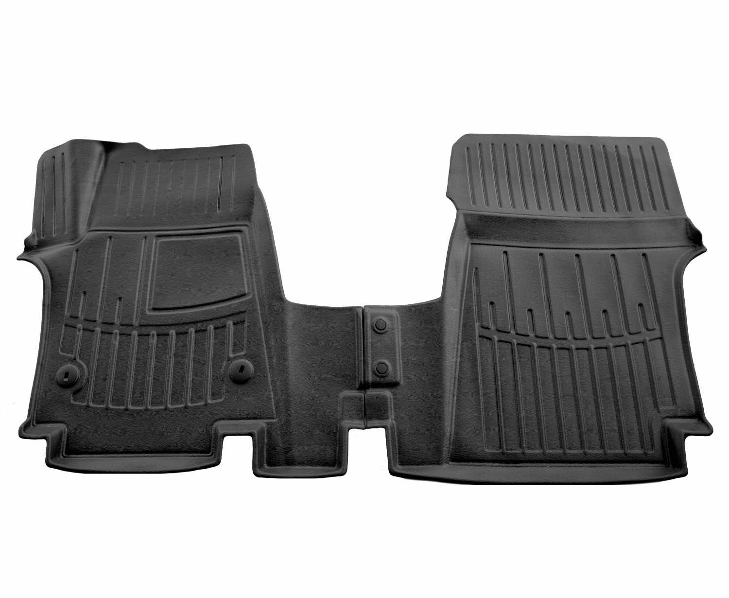  Kilimėliai 3D HYUNDAI Staria 2021- 9 vietų, 2 vnt. (1-a eilė) black /5009272 Automobiliniai kilimėliai