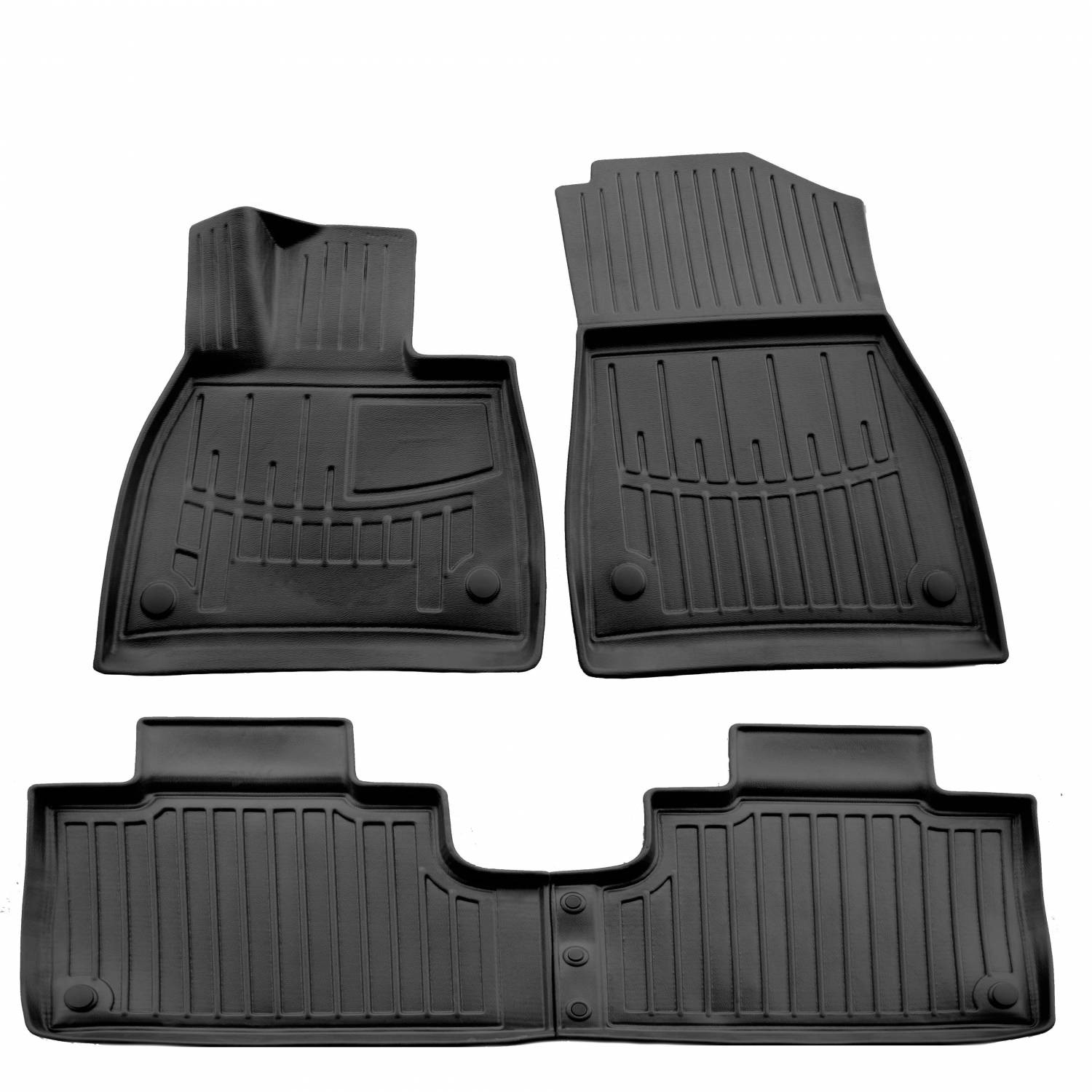  Kilimėliai 3D MERCEDES-BENZ X296 EQS SUV 2022-, 4 pc. black /5012164 Automobiliniai kilimėliai
