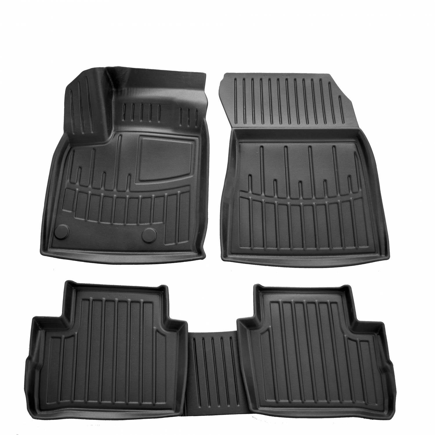  Kilimėliai 3D NISSAN QASHQAI J12 2021-, 5 pc. black /5014125 Automobiliniai kilimėliai