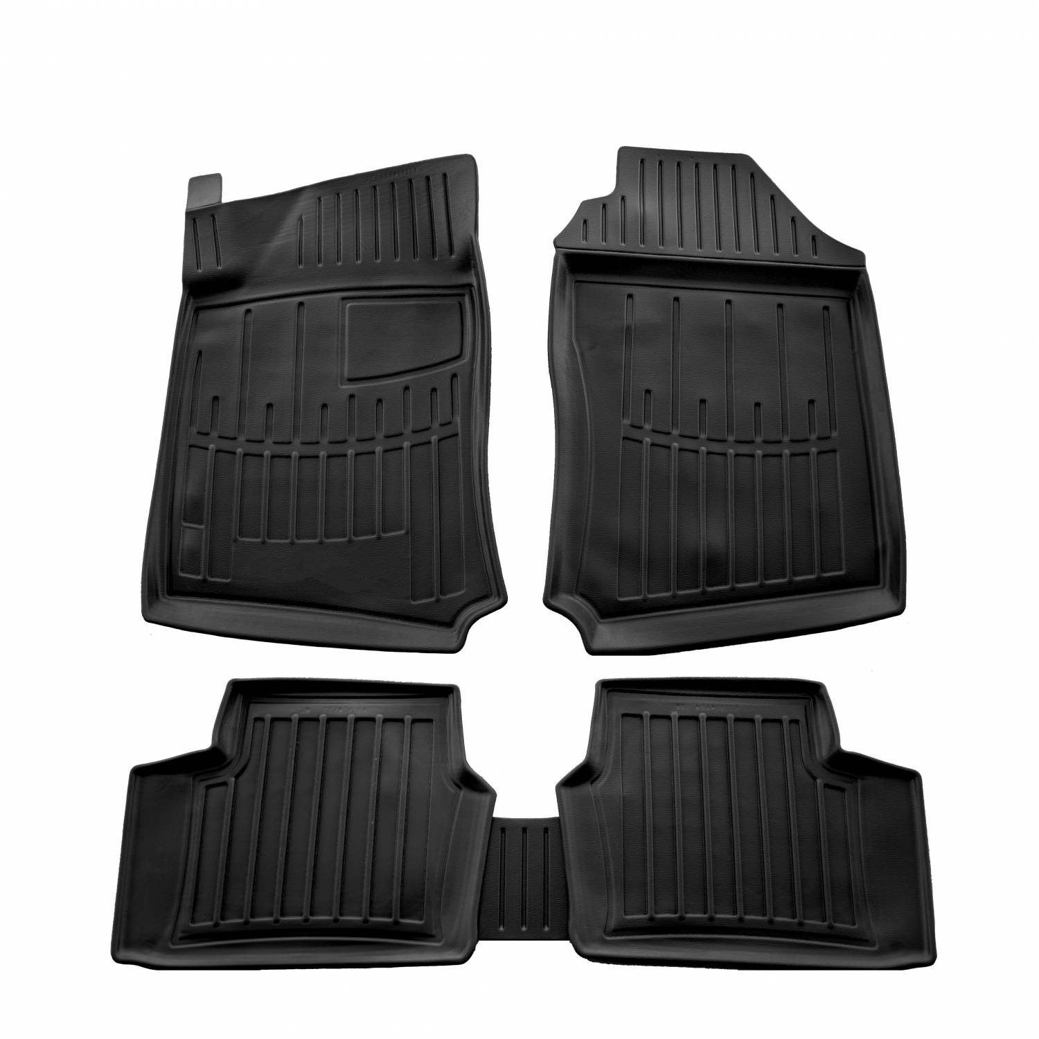  Kilimėliai 3D OPEL Vectra B 1995-2002, 5 vnt. black /5015145 Automobiliniai kilimėliai