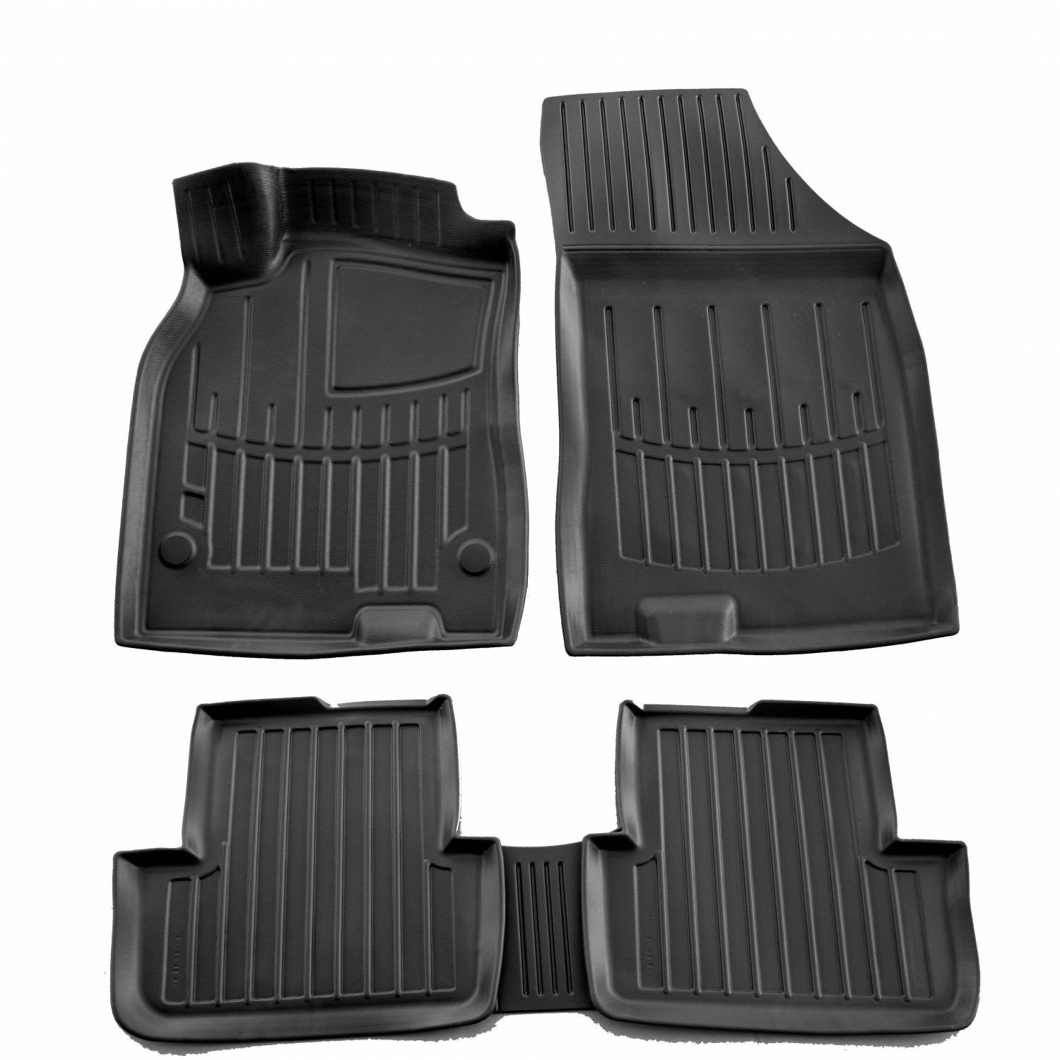  Kilimėliai 3D RENAULT Fluence 2009-2015, 5 pc. black /5018335 Automobiliniai kilimėliai