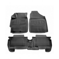 Kilimėliai 3D TOYOTA Yaris II XP9 2006-2011, 4 pc. black /5022274