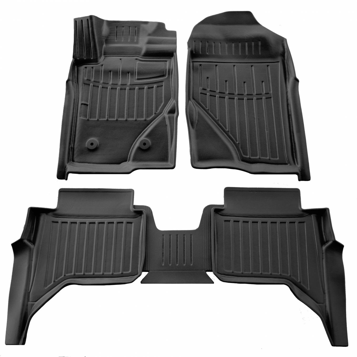  Kilimėliai 3D FORD Ranger P703 2022-, 5 pc. black /5007245 Automobiliniai kilimėliai