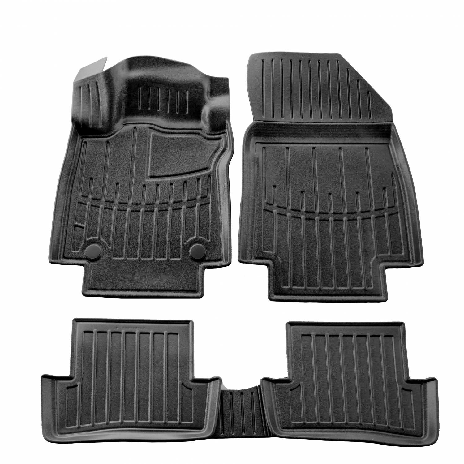  Kilimėliai 3D RENAULT Clio IV 2012-2019, 5 pc. black /5018375 Automobiliniai kilimėliai