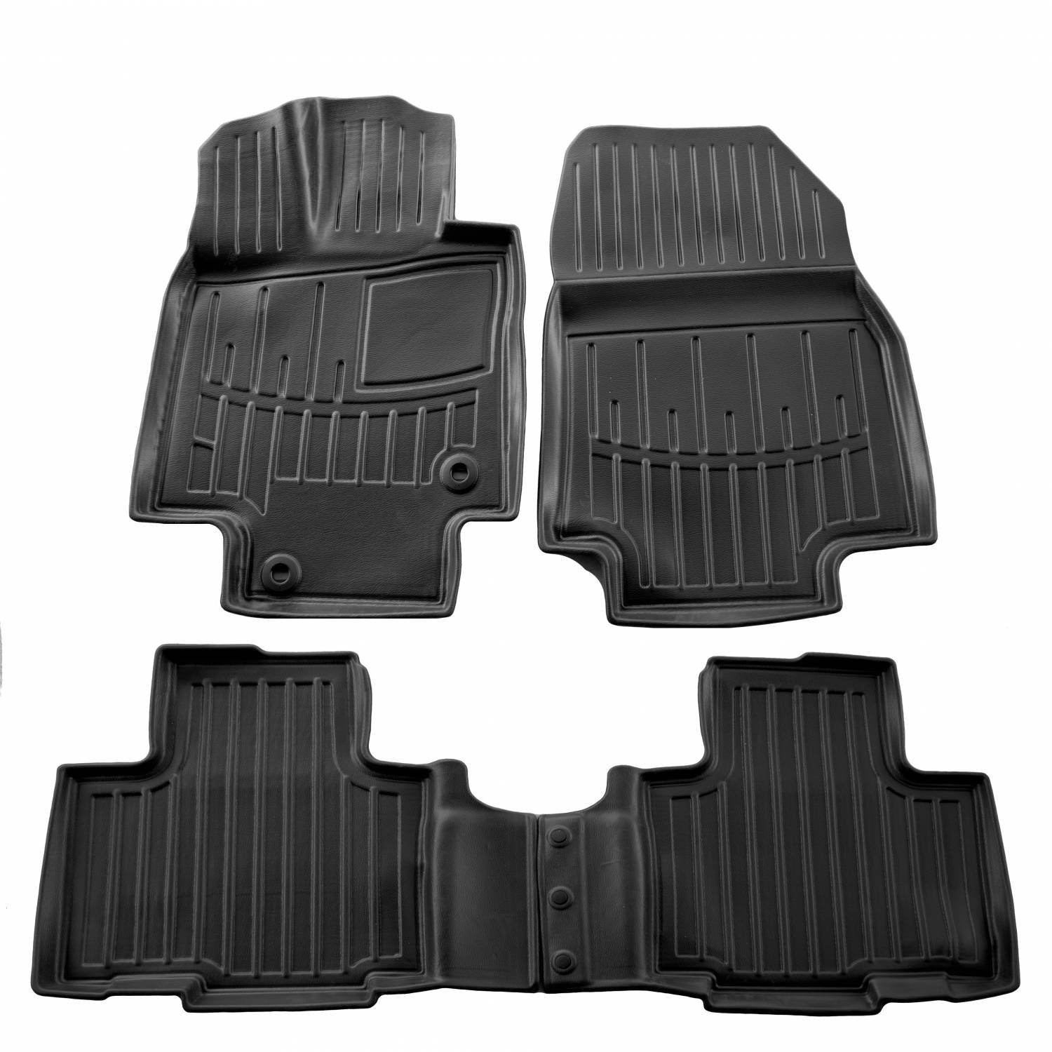  Kilimėliai 3D TOYOTA Highlander XU70 2019-, 4 pc. black /5022384 Automobiliniai kilimėliai