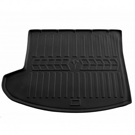  Guminis bagažinės kilimėlis JEEP Compass 2006-2016 black /6046091 Automobiliniai kilimėliai