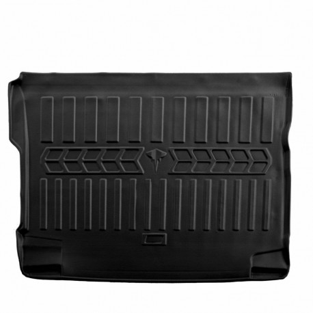  Guminis bagažinės kilimėlis JEEP Wrangler JL 5 doors 2018- black /6046041 Automobiliniai kilimėliai