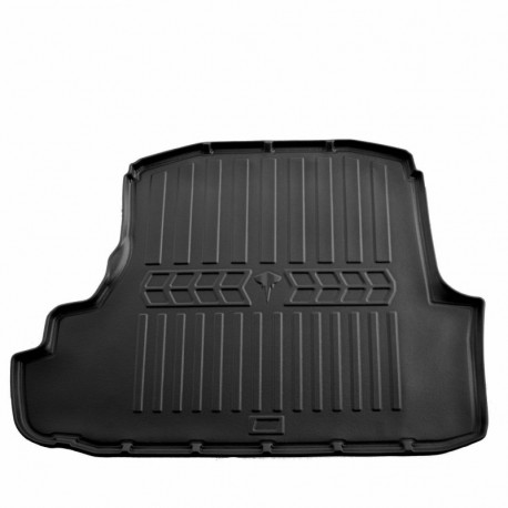 Guminis bagažinės kilimėlis MERCEDES-BENZ W202 C 1993-2001 (sedan) black /6012161 Automobiliniai kilimėliai