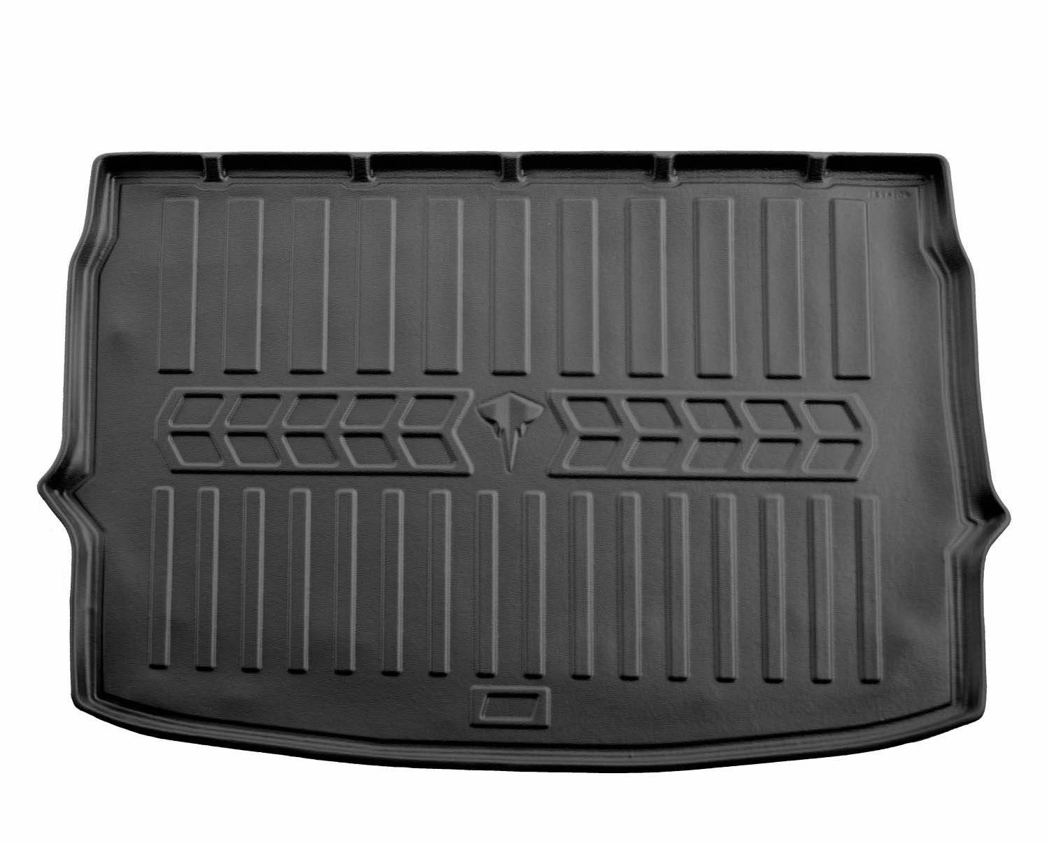  Guminis bagažinės kilimėlis NISSAN QASHQAI J11 2014-2021 (upper trunk) black /6014231 Automobiliniai kilimėliai
