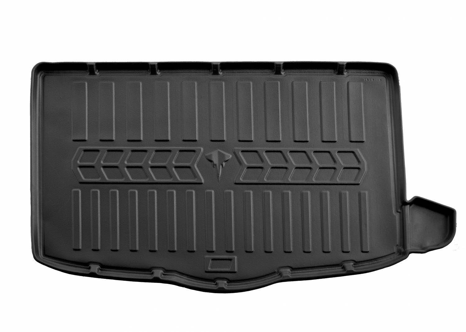  Guminis bagažinės kilimėlis NISSAN QASHQAI J11 2014-2021 (lower trunk) black /6014241 Automobiliniai kilimėliai