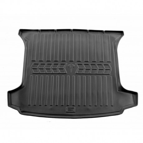  Guminis bagažinės kilimėlis PEUGEOT 308 I T7 2007-2013 (universal, 5 seats) black /6016041 Automobiliniai kilimėliai