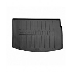 Guminis bagažinės kilimėlis RENAULT Megane III 2008-2015, (Universal without "niches") black /6018051