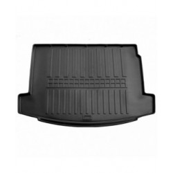 Guminis bagažinės kilimėlis RENAULT Megane II (2002-2009), (universal) black /6018061
