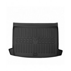 Guminis bagažinės kilimėlis RENAULT Clio IV 2012-2020 (universal/upper trunk) black /6018391