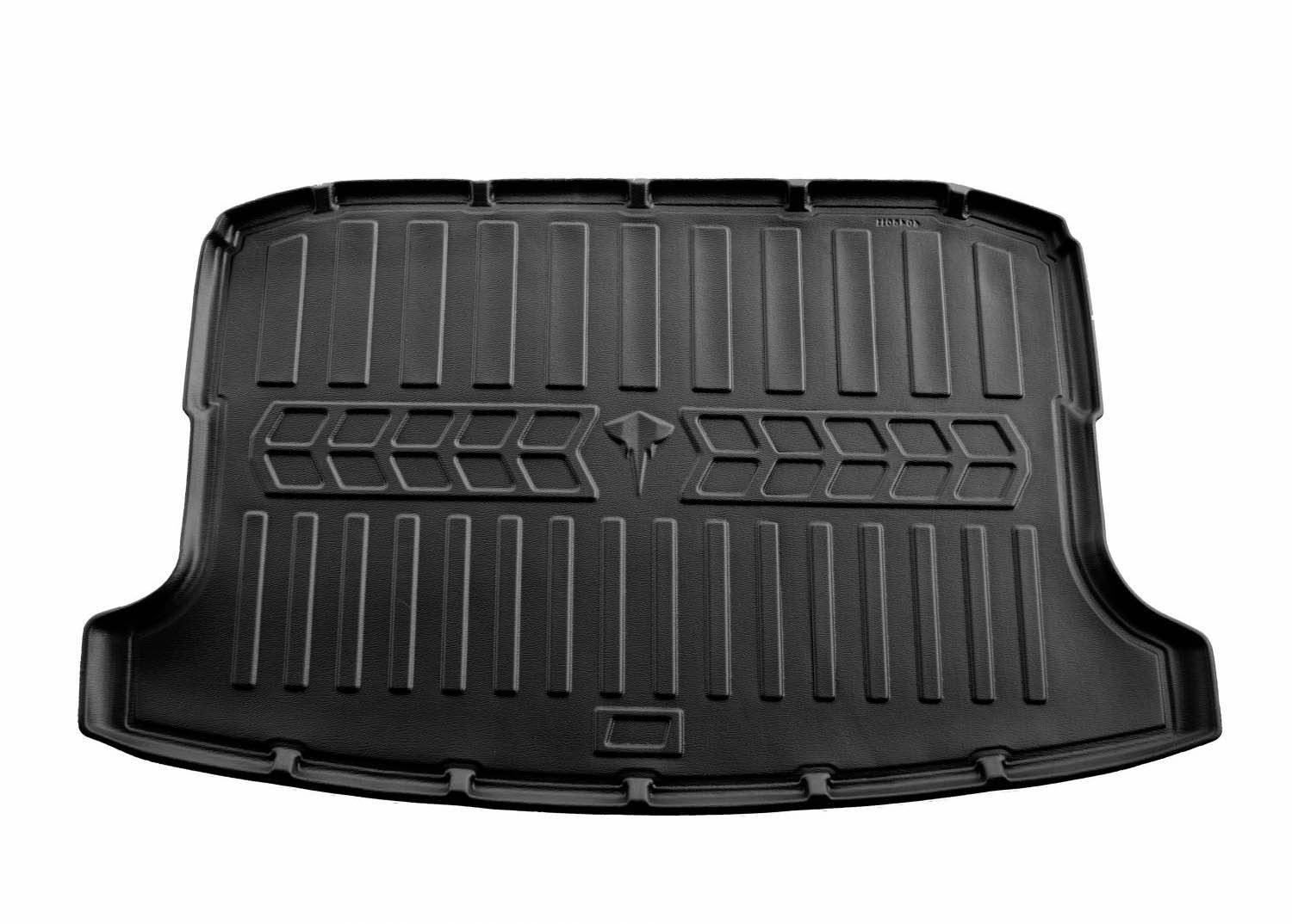  Guminis bagažinės kilimėlis SEAT Ateca 2016- (lower trunk) black /6048011 Automobiliniai kilimėliai