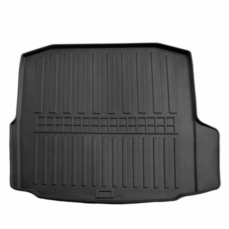  Guminis bagažinės kilimėlis SKODA Octavia III A7 2013-2020, (liftback without sub) black /6020051 Automobiliniai kilimėliai