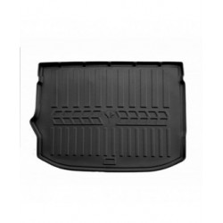 Guminis bagažinės kilimėlis SKODA Fabia IV 2021- (hatchback, lower trunk) black /6020211