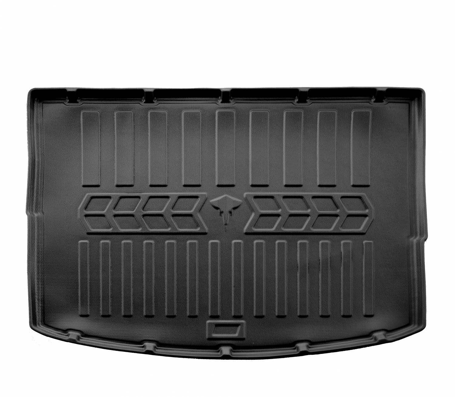  Guminis bagažinės kilimėlis VOLVO V40 2012-2019 (upper trunk) black /6037081 Automobiliniai kilimėliai
