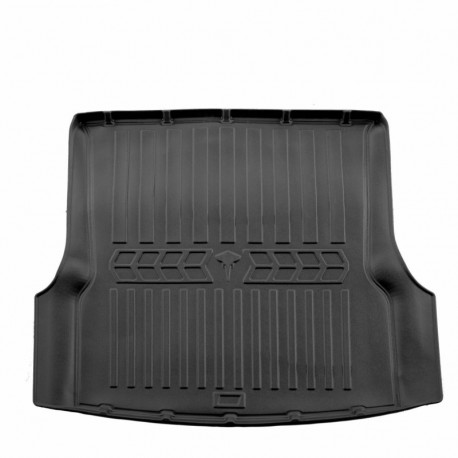  Guminis bagažinės kilimėlis TESLA Model S 2012-2021 (rear trunk 5 seats) black /6050071 Automobiliniai kilimėliai