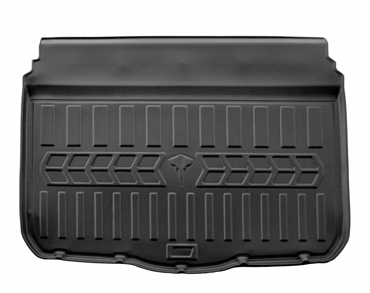  Guminis bagažinės kilimėlis AUDI Q2 2016- (lower trunk) black /6030221 Automobiliniai kilimėliai