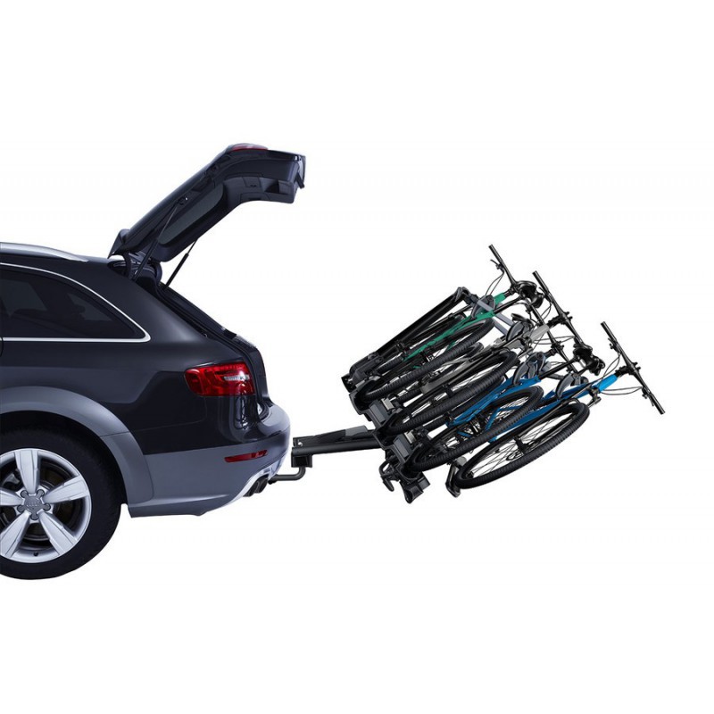 3 dviračių laikiklis ant kablio Thule VeloCompact