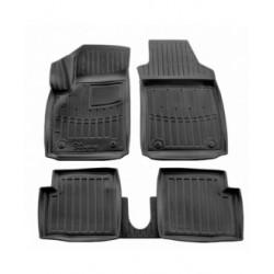 Kilimėliai 3D FIAT 500 2007-2024, 5 pc. black /5006055