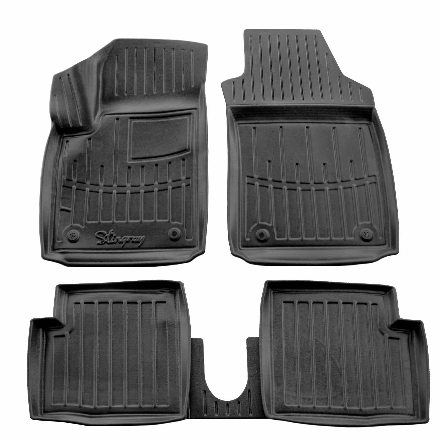  Kilimėliai 3D FIAT 500 2007-2024, 5 pc. black /5006055 Automobiliniai kilimėliai