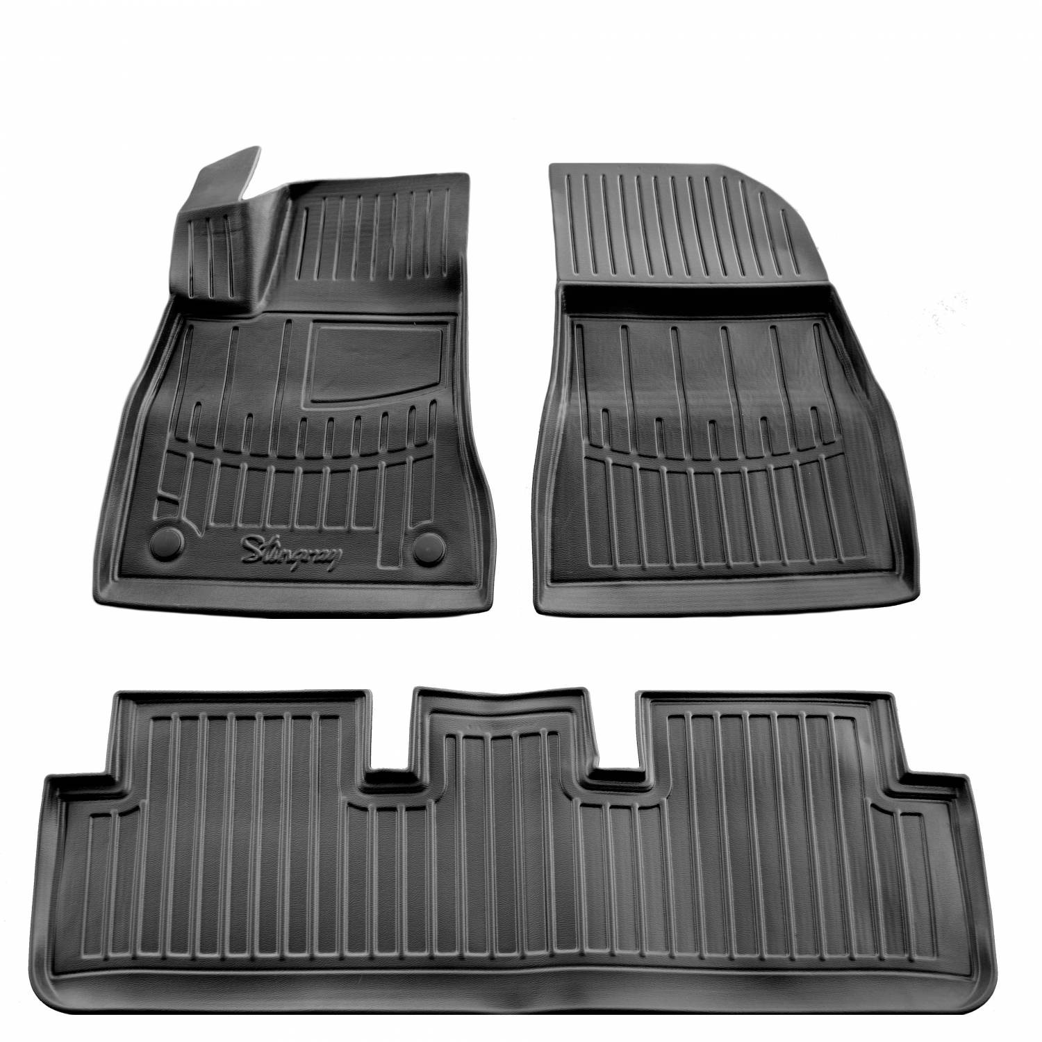  Kilimėliai 3D TESLA Model 3 Highland 2023-, 3 pc. black /5050123 Automobiliniai kilimėliai