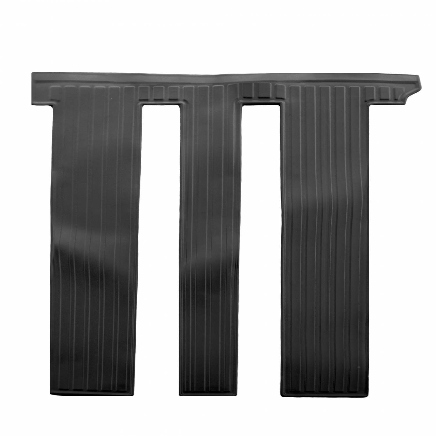  Kilimėliai 3D VOLKSWAGEN T5 1plus1 2003-2015, 1 pc. (MULTIVAN 2+3 row) black /502422207 Automobiliniai kilimėliai