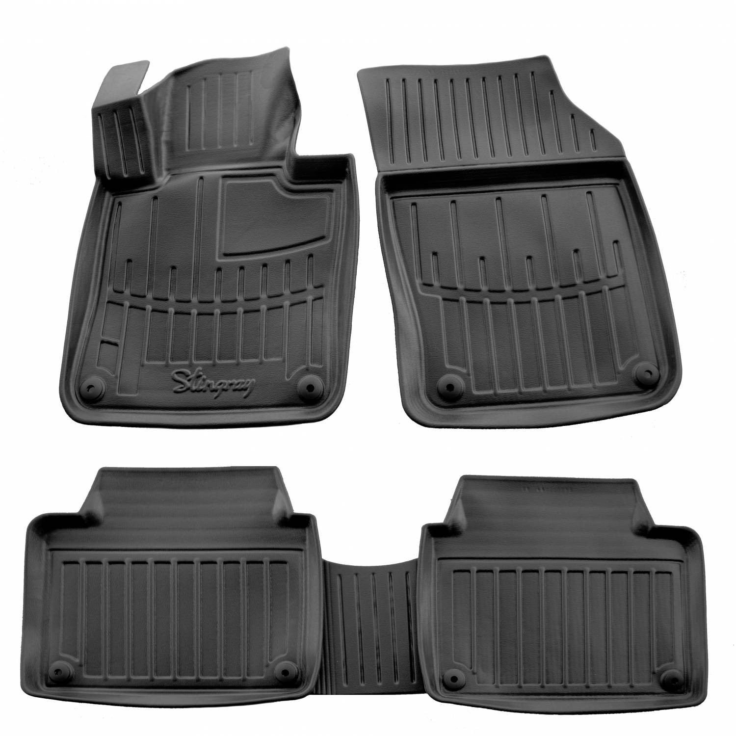  Kilimėliai 3D VOLVO S90 II 2016-, 5 pc. black /5037125 Automobiliniai kilimėliai