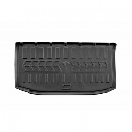  Guminis bagažinės kilimėlis FIAT Panda 169 2003-2012 black /6006071 Automobiliniai kilimėliai