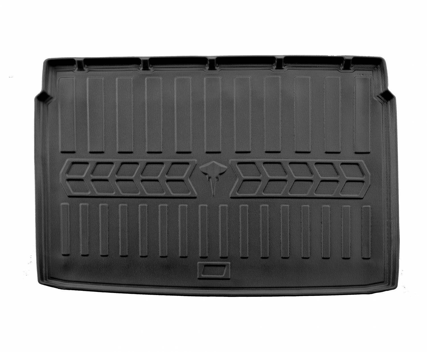  Guminis bagažinės kilimėlis PEUGEOT e-2008 2019- (upper trunk) black /6016211 Automobiliniai kilimėliai
