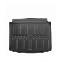 Guminis bagažinės kilimėlis SEAT Leon III 5F 2012-2020 (universal/lower trunk) black /6048041