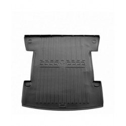 Guminis bagažinės kilimėlis VOLKSWAGEN Caddy III 2K 2003-2020 (5 of 7 seats/long base) black /6024521