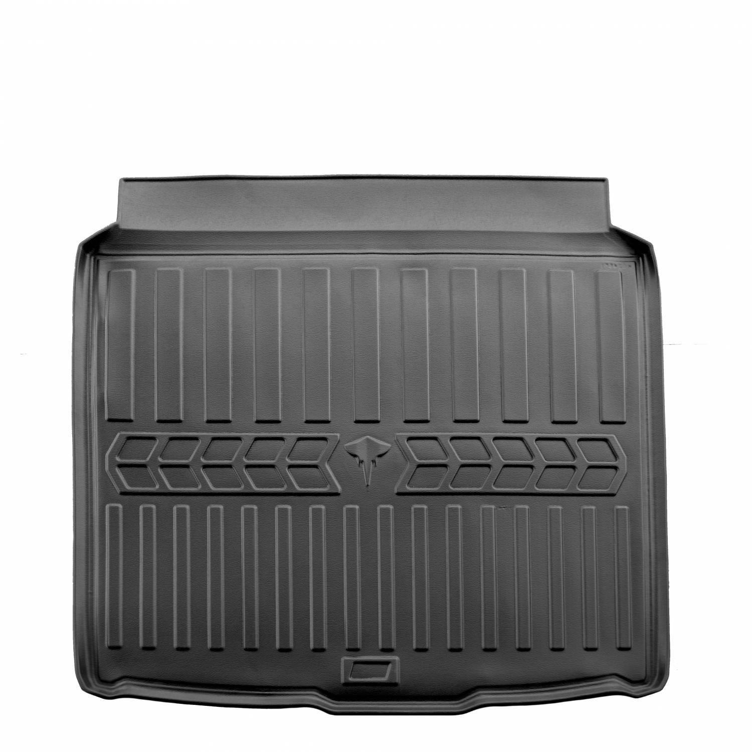  Guminis bagažinės kilimėlis VOLKSWAGEN Golf VIII 2020- (universal/lower trunk) black /6024551 Automobiliniai kilimėliai