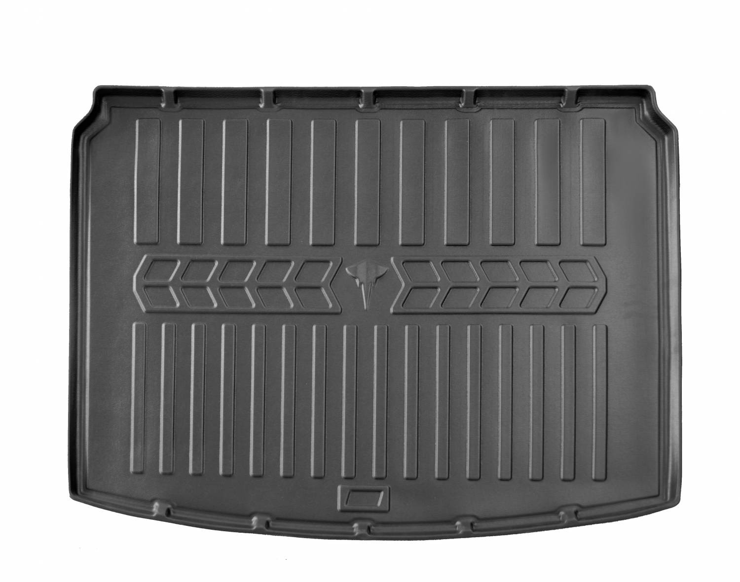  Guminis bagažinės kilimėlis ZEEKR 001 2021- (lower trunk) black /6070011 Automobiliniai kilimėliai