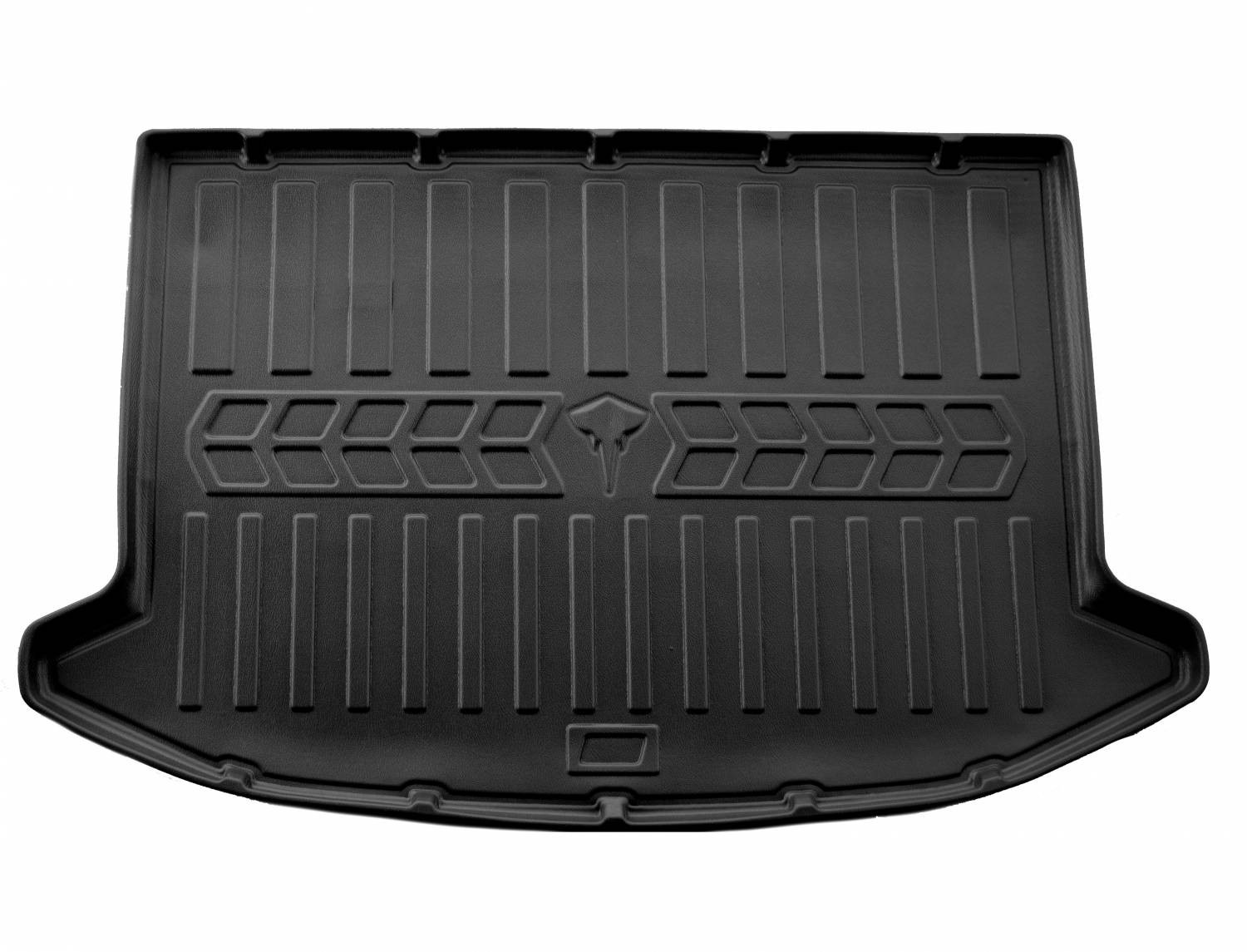  Guminis bagažinės kilimėlis ZEEKR X 2022- (upper trunk) black /6070031 Automobiliniai kilimėliai