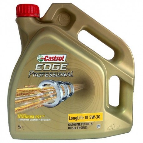 CASTROL 5W30 EDGE PROFESSIONAL TITANIUM LL III 4L Alyva