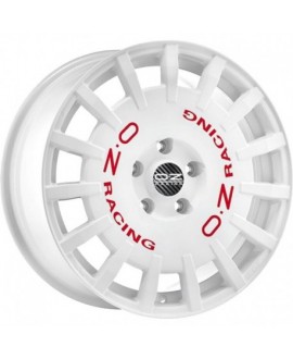 RALLY RACING VAN RACE WHITE RED LETTERING