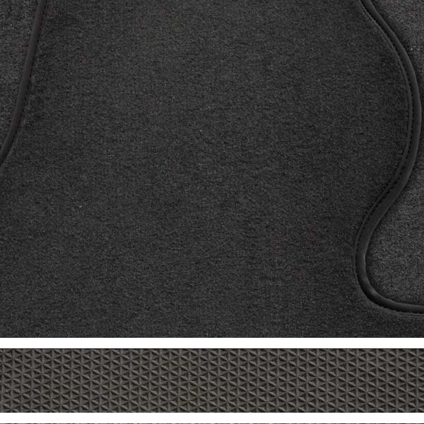  Kilimėliai ARS Opel Astra K /2015-2021 | Luxury grafitinė /apsiūta juostele Automobiliniai kilimėliai
