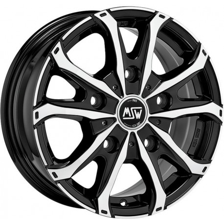 MSW MSW 48 VAN GLOSS BLACK FULL POLISHED Ratlankiai