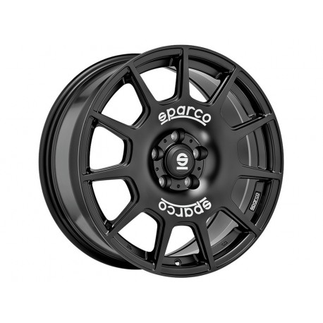 Sparco SPARCO TERRA MATT BLACK WHITE LETTERING Ratlankiai