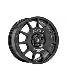 SPARCO TERRA MATT BLACK WHITE LETTERING