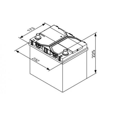 BOSCH BOSCH S4E40 Akumuliatoriai