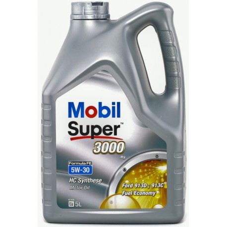 MOBIL 5W30 SUPER 3000 FORMULA FE 5L Alyva