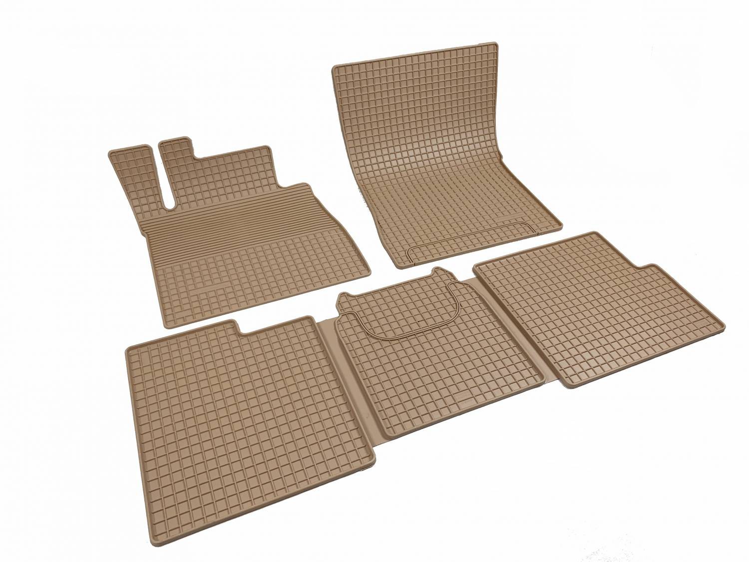  Kilimėliai MB W463 G-Class LONG 1990-2018 5pcs. beige/ 212272B Automobiliniai kilimėliai
