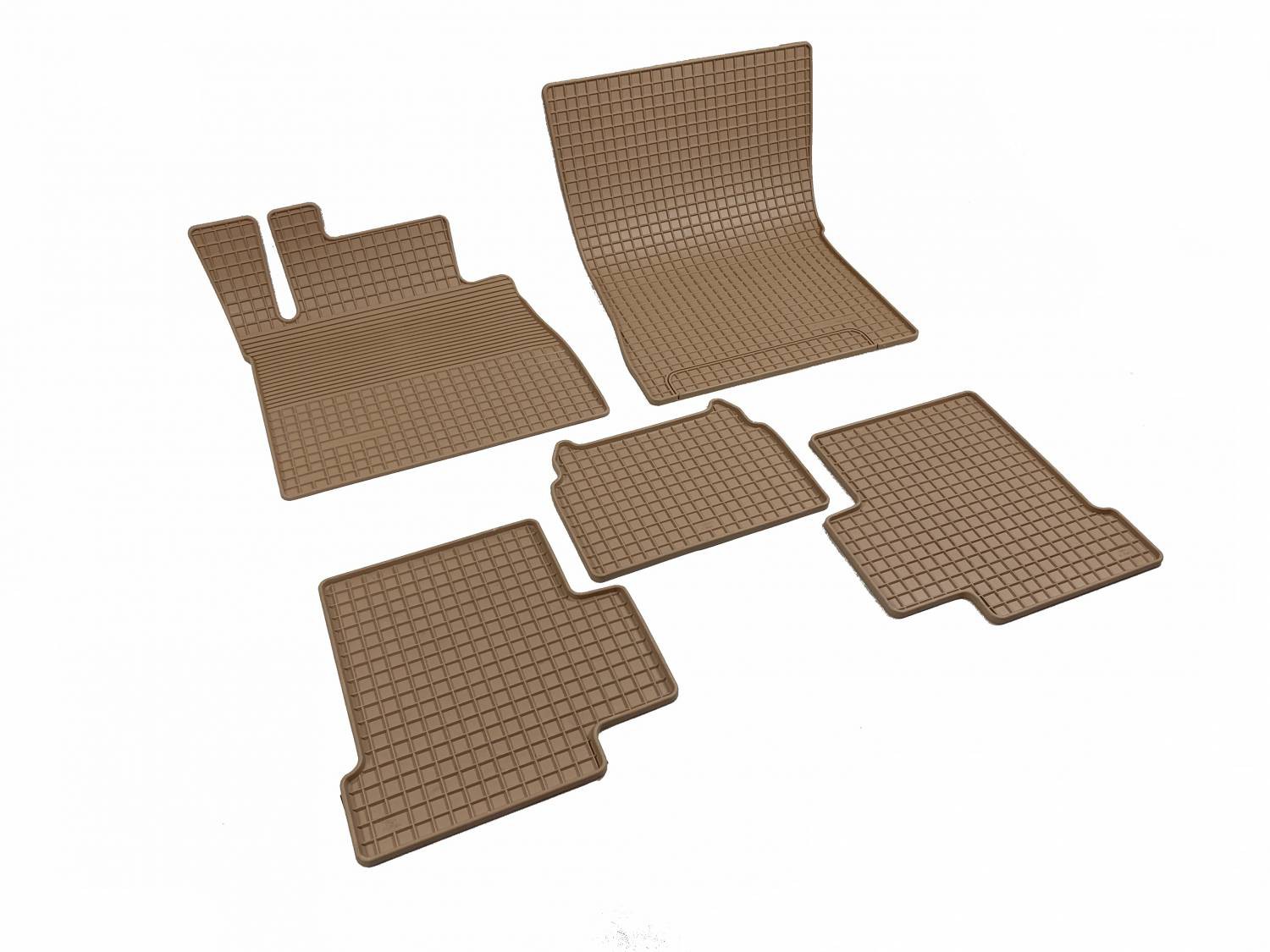  Kilimėliai MB W463 G-Class SHORT 1990-2018 5pcs. beige/ 212277B Automobiliniai kilimėliai