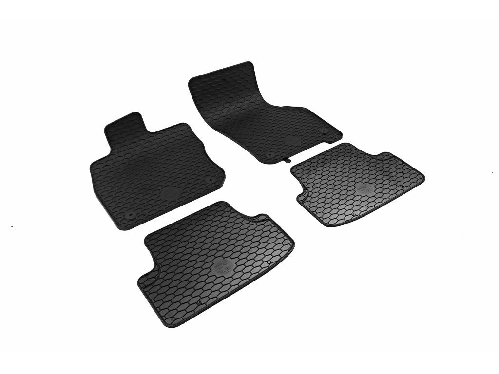  Kilimėliai VOLKSWAGEN GOLF VIII HB 2020- MHEV eTSI 4pcs. black/ 222776 Automobiliniai kilimėliai